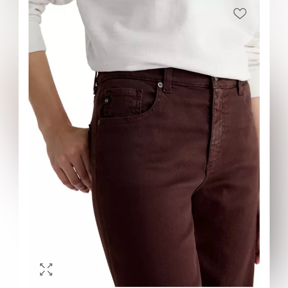$215 AG ADRIANO
GOLDSCHMIED INC HIGH-RISE
COFFEE CROP JEANS NWT SIZE 31 - Picture 5 of 9